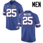 Men's Florida Gators #25 Brady Walters NCAA Nike Blue Authentic Stitched College Football Jersey KCQ7162UJ